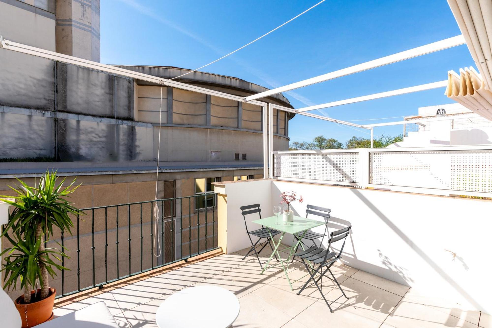 Duplex Con Terraza Junto A La Catedral Sevilha Exterior foto